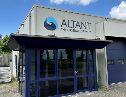 8mm kunststof acrylox letters logo gevelreclame altant lemmer, friesland