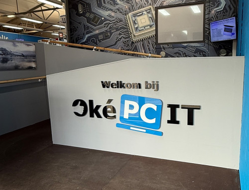 8mm kunststof logo letters oke it burgum friesland