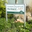 aluminium reclamezuil met bord logo huisarts burdaard friesland
